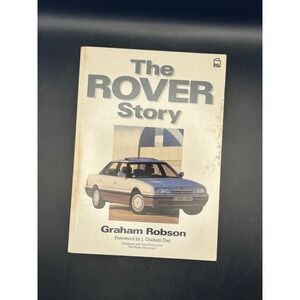 The Rover Story Graham Robson Book Automotive History Collectible‎ Reference